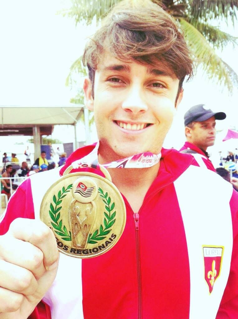 Lucas Santos, o paratleta escolhido para carregar a tocha olímpica em 2016 (Lucas Barbosa)