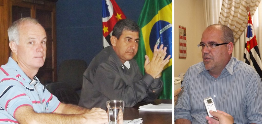 Adilton e Marcelo Picão, parte da base que garantiu vitória de João Luiz (à direita) contra pedido de processante (Arquivo Atos)