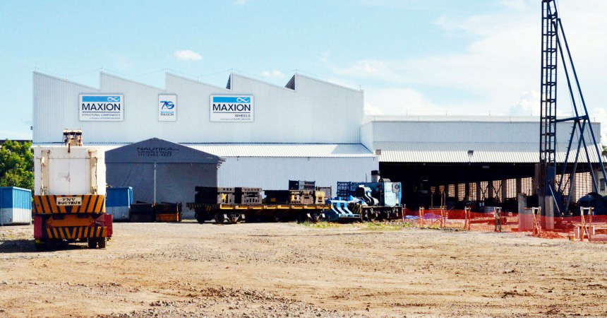 Área interna da Maxion; empresa virou foco da crise em Cruzeiro após demissões em massa no último ano (Assessoria)