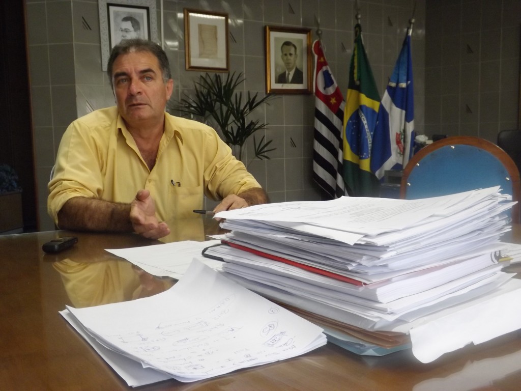 O candidato a prefeito de Aparecida, Sargento Ernaldo, que tem campanha ameaçada após processo de acusação de superfaturamento e fraude (Foto: Arquivo Atos)