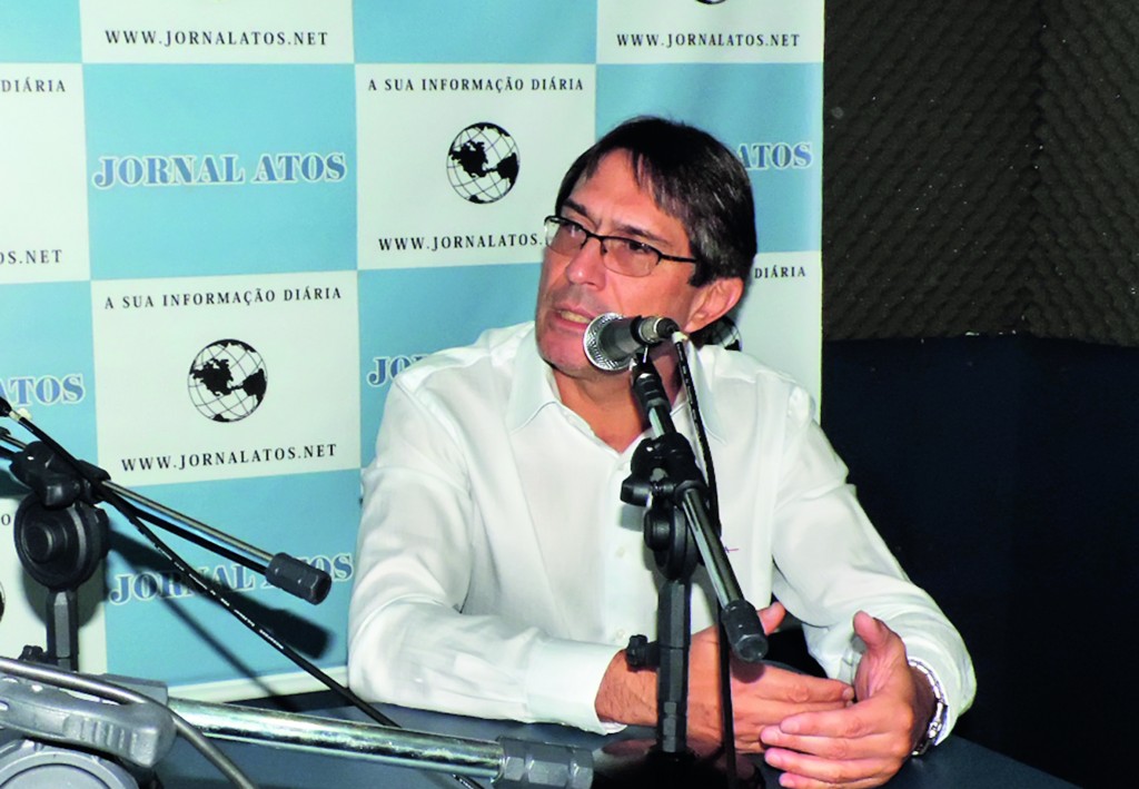 O prefeito Fábio Marcondes, que contou sobre projetos para o segundo mandato (Foto: Arquivo Atos)