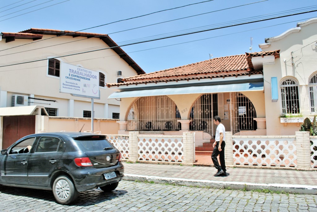 O Posto de Atendimento ao Trabalhador, em Cruzeiro; cidade é um dos destaques negativos na região, em levantamento anual do Caged (Andreah Martins)