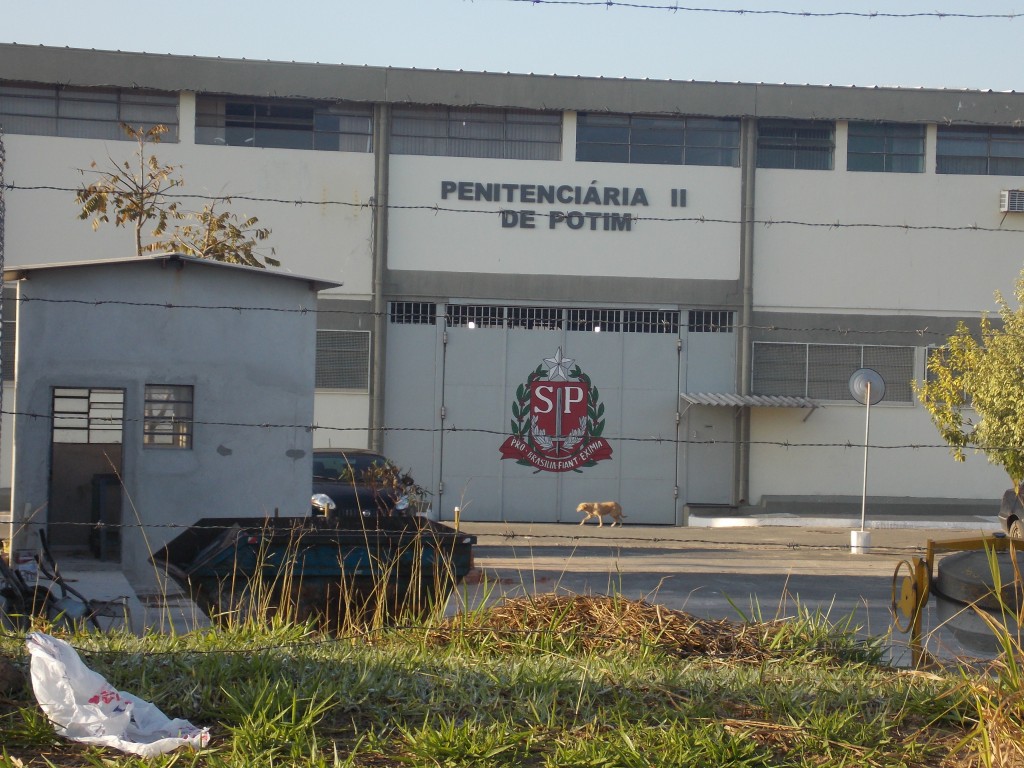 A penitenciária de Potim, que recebe projeto para ajudar presidiários a serem reinseridos na sociedade (Foto: Arquivo Atos)