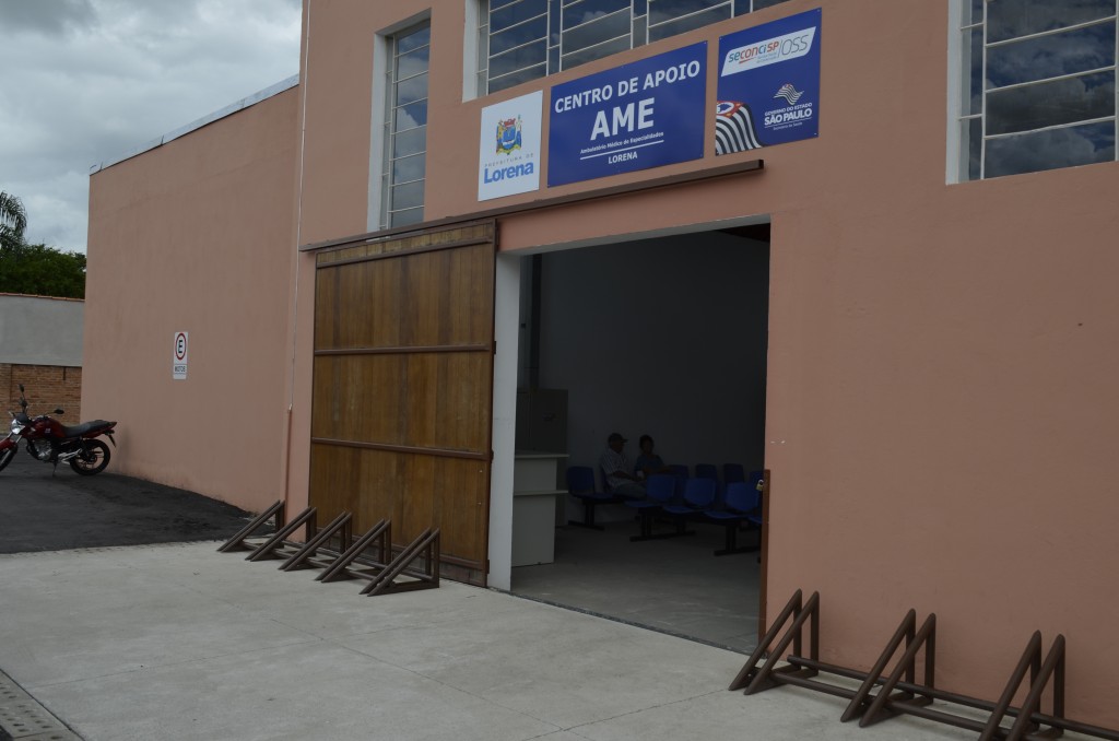 Área do Mercado Municipal disponibilizada para o Centro de Apoio ao AME (Foto: Estéfani Braz)