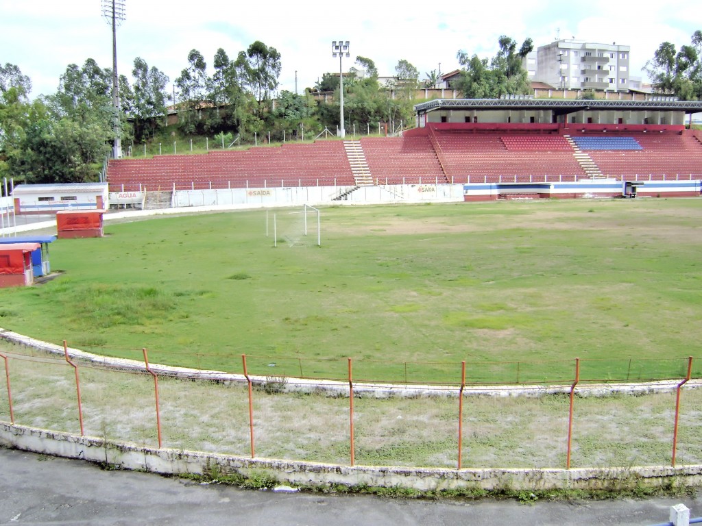 O estádio Dario Rodrigues Leite, que ganhou mais um capítulo na novela da temporada 2017; ex-casa da Garça, agora deve receber a Águia (Arquivo Atos)