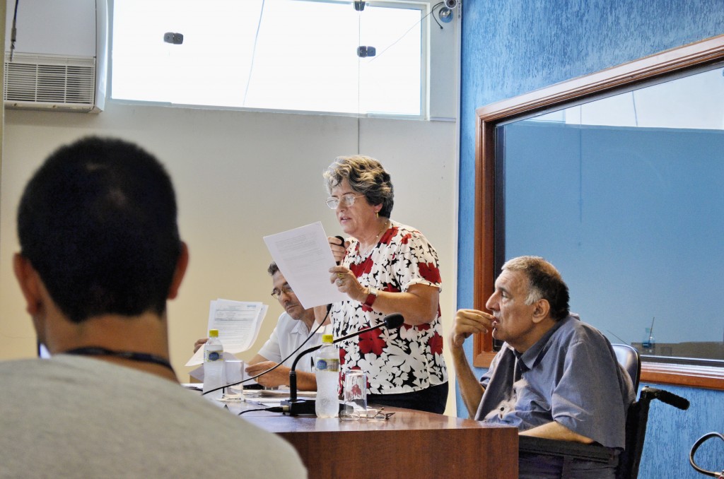 Vereadora Ana Alice, que denunciou projeto "aprovado sem votação" (Foto: Leandro Oliveira)