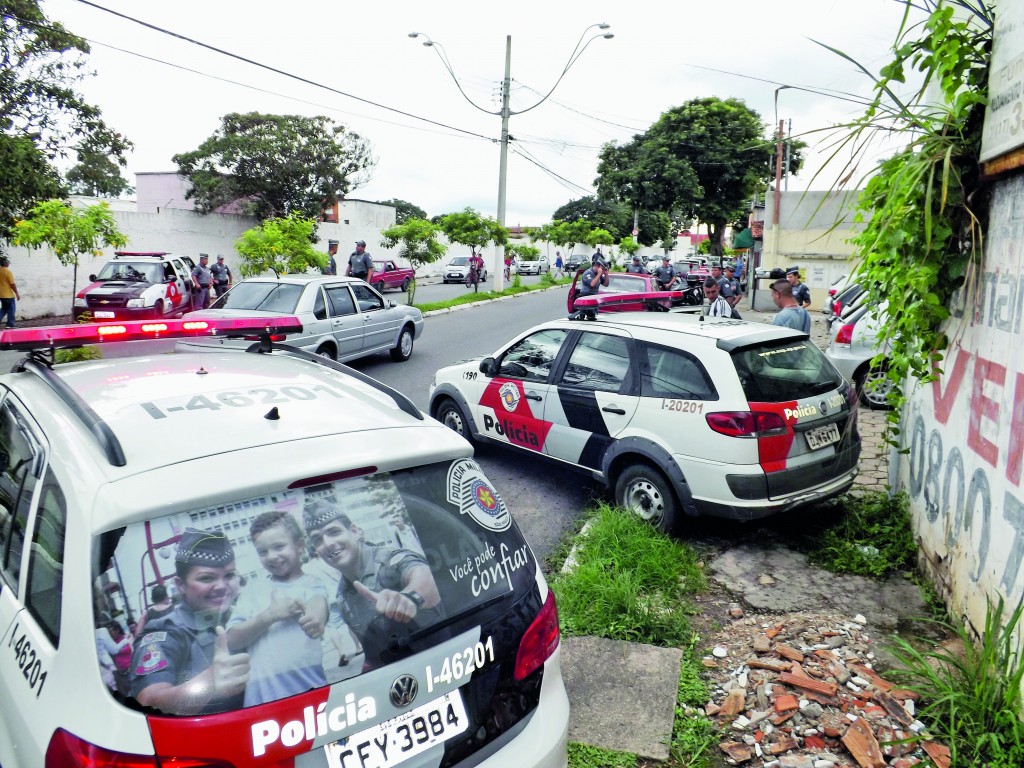 Ação da Polícia Militar nas ruas de Lorena; governador Mario França lança projeto para reduzir índice de criminalidade (Foto: Divulgação)
