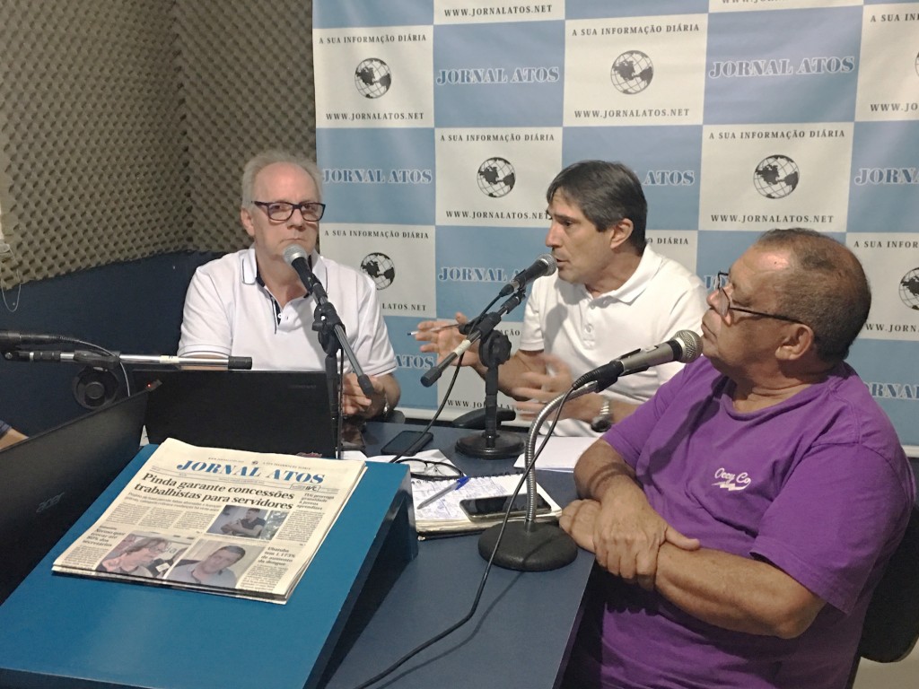Prefeito Fábio Marcondes fala sobre política no programa Atos no Rádio