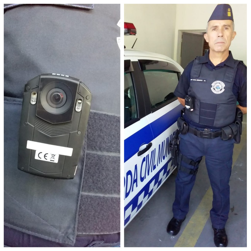 Câmera adquirida pela Prefeitura para auxiliar ações contra criminosos em Lorena; GCM segue reforçada (Fotos: Divulgação PML)