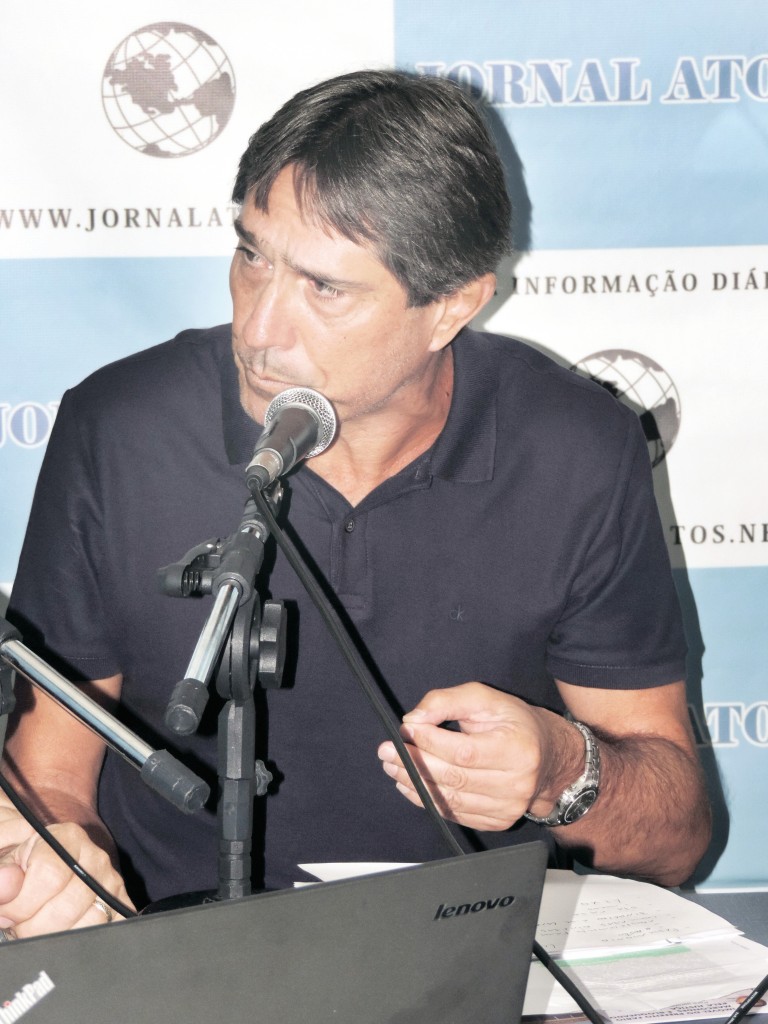 O prefeito Fábio Marcondes, que destaca a situação encontrada na Prefeitura (Foto: Arquivo Atos)