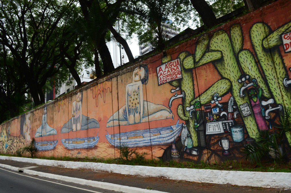 Arte em grafite é novo meio de ressocialização em Lorena; cidade investe R$ 8 mil em curso para jovens em L.A (Foto: Reprodução EBC)