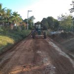 Pinda dá prosseguimento à manutenção das estradas rurais