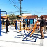 Prefeitura de Lorena entrega quadra poliesportiva e duas academias ao ar livre