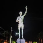 Após polêmicas, Pinda inaugura monumento em homenagem a João do Pulo