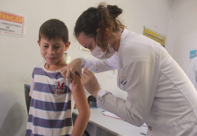 Região avança com vacinação contra a Covid-19 para crianças de 5 a 11 anos