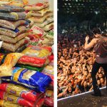 Prefeitura de Piquete distribui vinte toneladas de alimentos arrecadados em festa