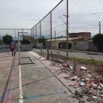 Canas inicia reforma da quadra poliesportiva do bairro Bela Vista