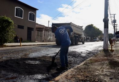 Guará projeta para o fim do mês conclusão de modernização da rua Guaranis