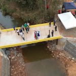 Lorena reinaugura Ponte do Poço Fundo na zona rural com investimento de R$ 235 mil