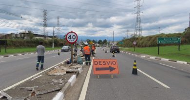 Pinda inicia trabalho de modernização de principal via de acesso