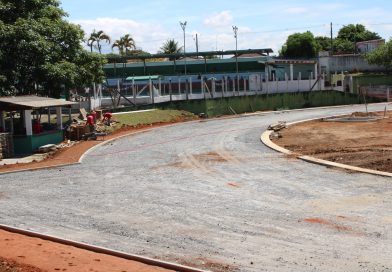 <strong>Pinda avança em construção de pista oficial de atletismo no João do Pulo</strong>